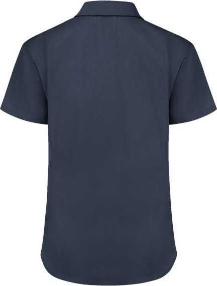 Dickies 5350 Women's Short Sleeve Industrial Work Shirt - Dark Navy - HIT a Double - 1