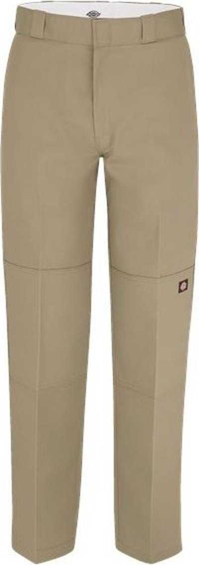 Dickies 8528EXT Double Knee Work Pants - Extended Sizes - Khaki - 32I - HIT a Double - 1