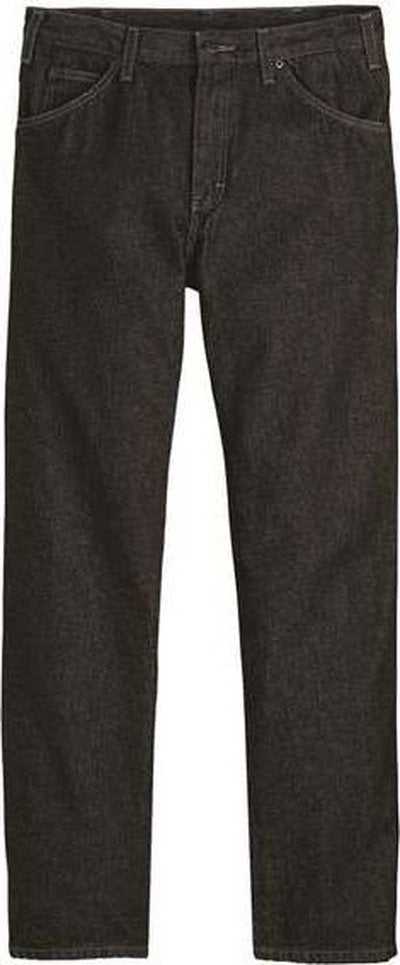 Dickies C993EXT Industrial Jeans - Extended Sizes - Black - 39 Unhemmed - HIT a Double - 1