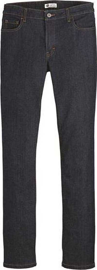 Dickies FD20 Women&#39;s Industrial 32&quot; Inseam 5-Pocket Flex Jeans - Indigo Blue - HIT a Double - 1