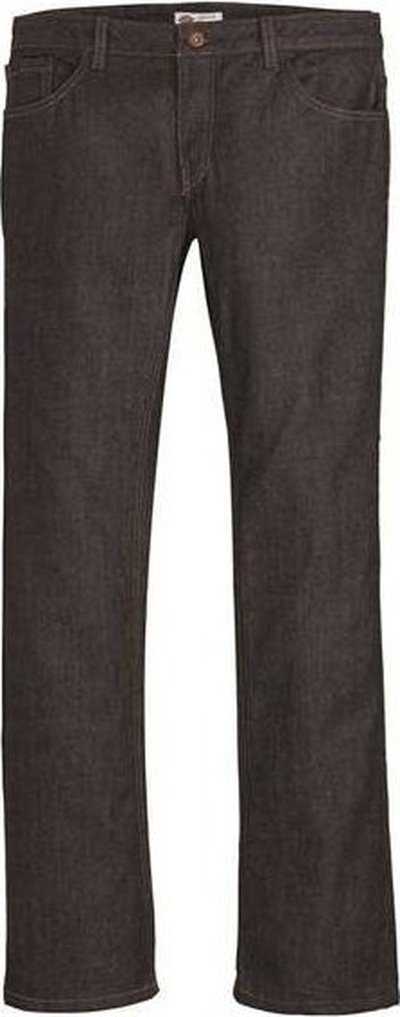 Dickies FD93 Women&#39;s Straight Leg 5-Pocket Jeans - Rinsed Indigo Blue - HIT a Double - 1
