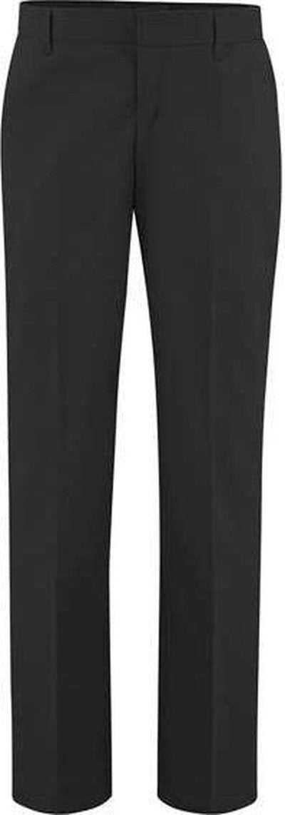 Dickies FP21 Women&#39;s Premium Flat Front Pants - Black - 32I - HIT a Double - 1