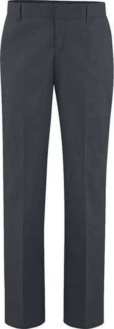 Dickies FP21 Women&#39;s Premium Flat Front Pants - Dark Charcoal - 32I - HIT a Double - 1