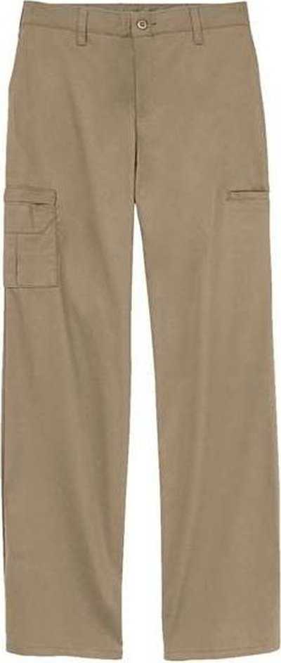 Dickies FP23EXT Women's Premium Cargo Pants - Extended Sizes - Khaki - HIT a Double - 1