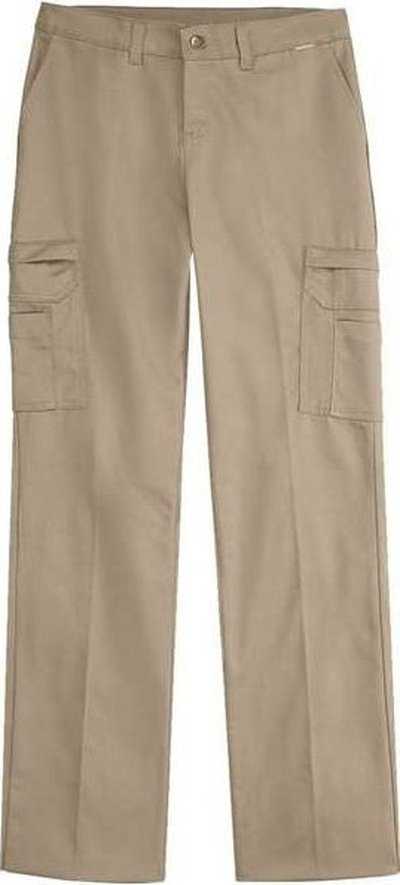 Dickies FP39 Women's Cotton Cargo Pants - Desert Sand - HIT a Double - 1