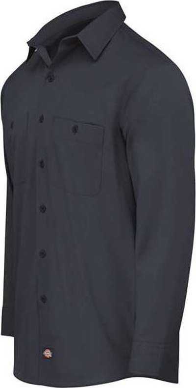Dickies LL51L Industrial Worktech Ventilated Long Sleeve Work Shirt - Long Sizes - Dark Navy - HIT a Double - 2