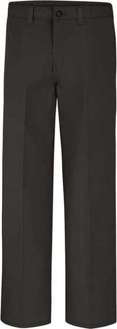 Dickies LP17EXT Industrial Flat Front Comfort Waist Pants - Extended Sizes - Black - 37 Unhemmed - HIT a Double - 1