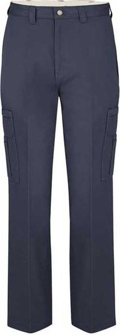 Dickies LP39ODD Industrial Cotton Cargo Pants - Odd Sizes - Navy - 37 Unhemmed - HIT a Double - 1