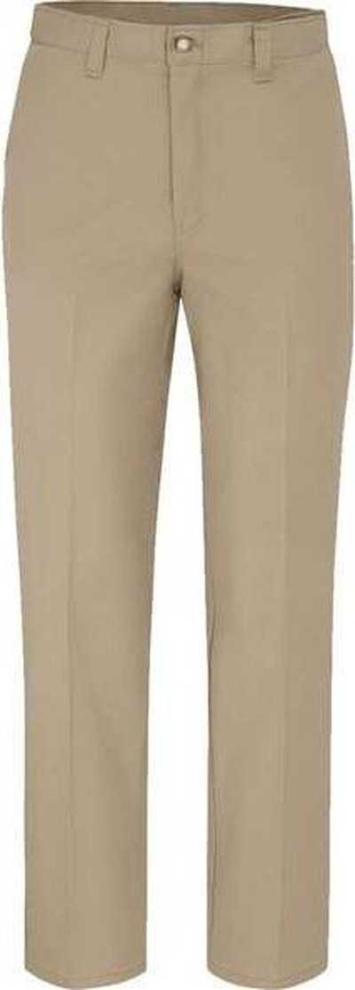 Dickies LP70 Premium Industrial Flat Front Comfort Waist Pants - Desert Sand - 39 Unhemmed - HIT a Double - 1