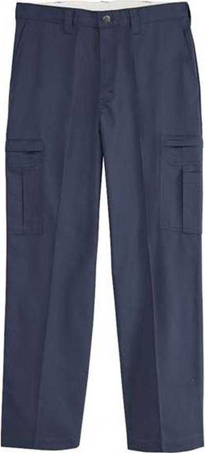 Dickies LP72EXT Premium Industrial Cargo Pants - Extended Sizes - Dark Navy - 37 Unhemmed - HIT a Double - 1