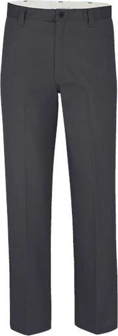 Dickies LP92ODD Industrial Flat Front Pants - Odd Sizes - Dark Charcoal - 37 Unhemmed - HIT a Double - 1