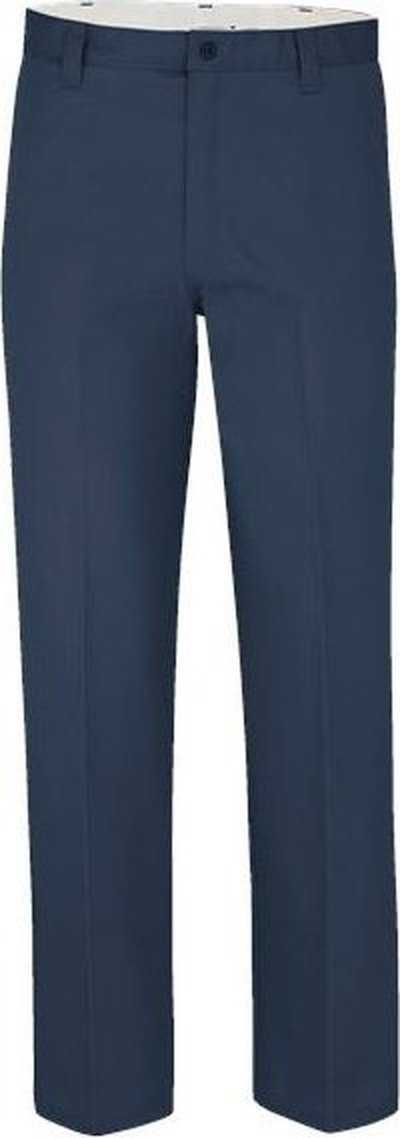 Dickies LP92ODD Industrial Flat Front Pants - Odd Sizes - Dark Navy - 39 Unhemmed - HIT a Double - 1