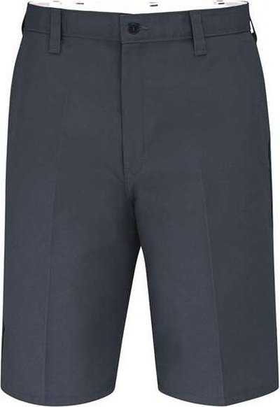 Dickies LR30EXT 11&quot; Industrial Flat Front Shorts - Extended Sizes - Dark Navy - HIT a Double - 1