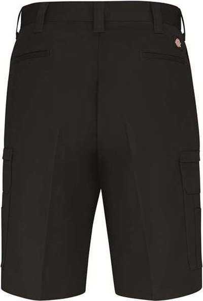 Dickies LR33ODD 11&quot; Industrial Cotton Cargo Shorts - Odd Sizes - Black - HIT a Double - 2