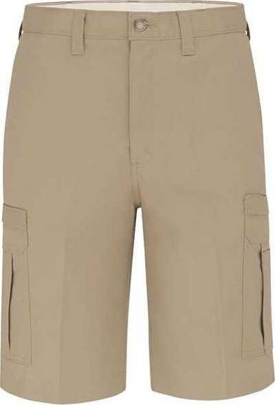 Dickies LR42EXT Premium 11&quot; Industrial Cargo Shorts - Extended Sizes - Desert Sand - HIT a Double - 1