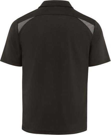Dickies LS66 Team Performance Short Sleeve Work Shirt - Black/ Smoke - HIT a Double - 3