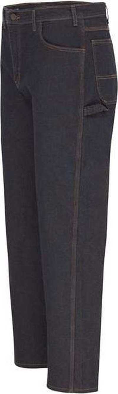 Dickies LU22 Industrial Carpenter Flex Jeans - Rinsed Indigo Blue - 30I - HIT a Double - 1