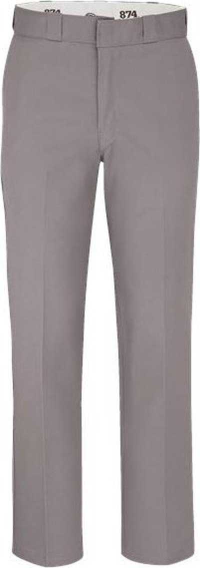 Dickies P874EXT Work Pants - Extended Sizes - Silver Gray - 30I - HIT a Double - 1