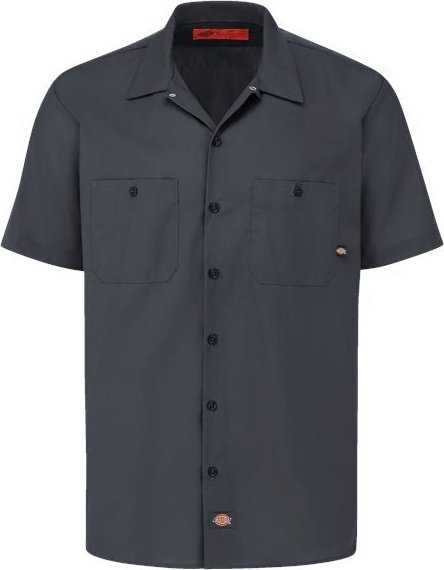 Dickies S535 Industrial Short Sleeve Work Shirt - Dark Charcoal - HIT a Double - 1