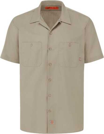 Dickies S535 Industrial Short Sleeve Work Shirt - Desert Sand - HIT a Double - 1