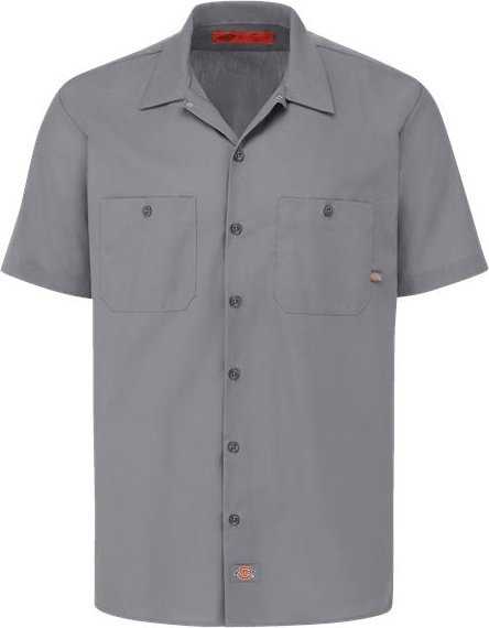 Dickies S535 Industrial Short Sleeve Work Shirt - Graphite Gray - HIT a Double - 1