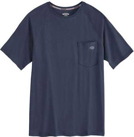 Dickies S600L Performance Cooling T-Shirt - Long Sizes - Dark Navy - HIT a Double - 1