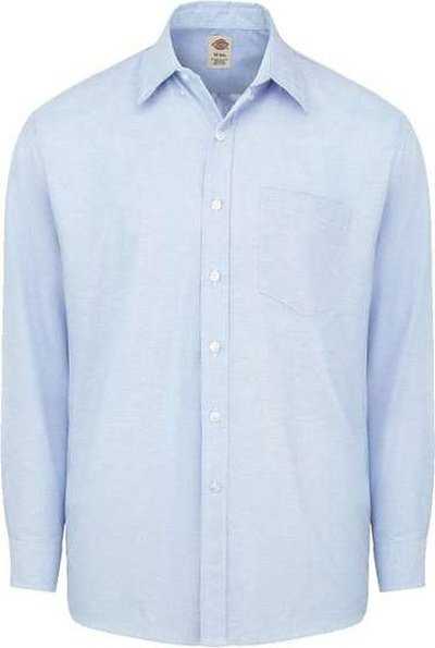 Dickies SSS36 Long Sleeve Oxford Shirt - Light Blue - HIT a Double - 1
