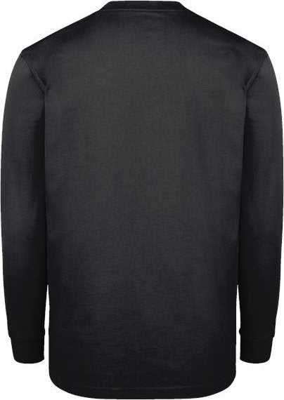 Dickies WL50 Traditional Heavyweight Long Sleeve T-Shirt - Black - HIT a Double - 2