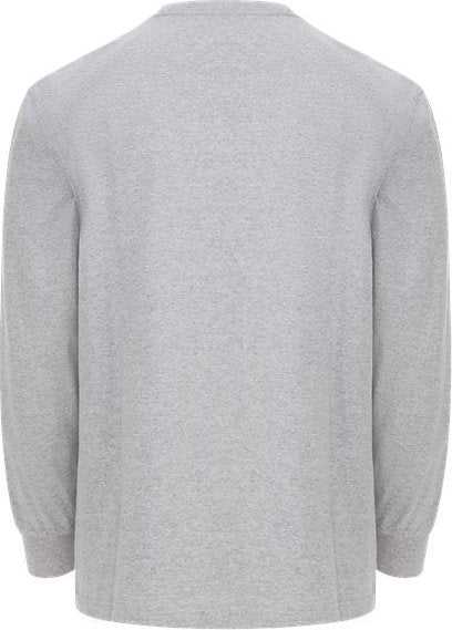 Dickies WL50 Traditional Heavyweight Long Sleeve T-Shirt - Heather Gray - HIT a Double - 2