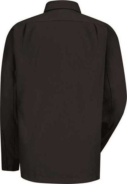 Dickies WS10T Long Sleeve Work Shirt Tall Sizes - Black - HIT a Double - 2