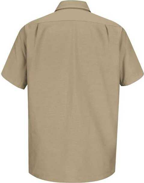 Dickies WS20 Short Sleeve Work Shirt - Khaki - HIT a Double - 2