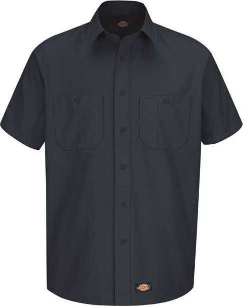 Dickies WS20 Short Sleeve Work Shirt - Navy - HIT a Double - 1