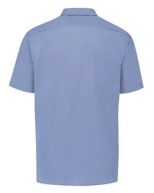 Dickies S535 Industrial Short Sleeve Work Shirt - Light Blue - HIT a Double
