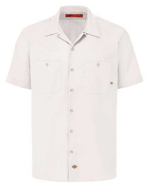 Dickies S535 Industrial Short Sleeve Work Shirt - White - HIT a Double