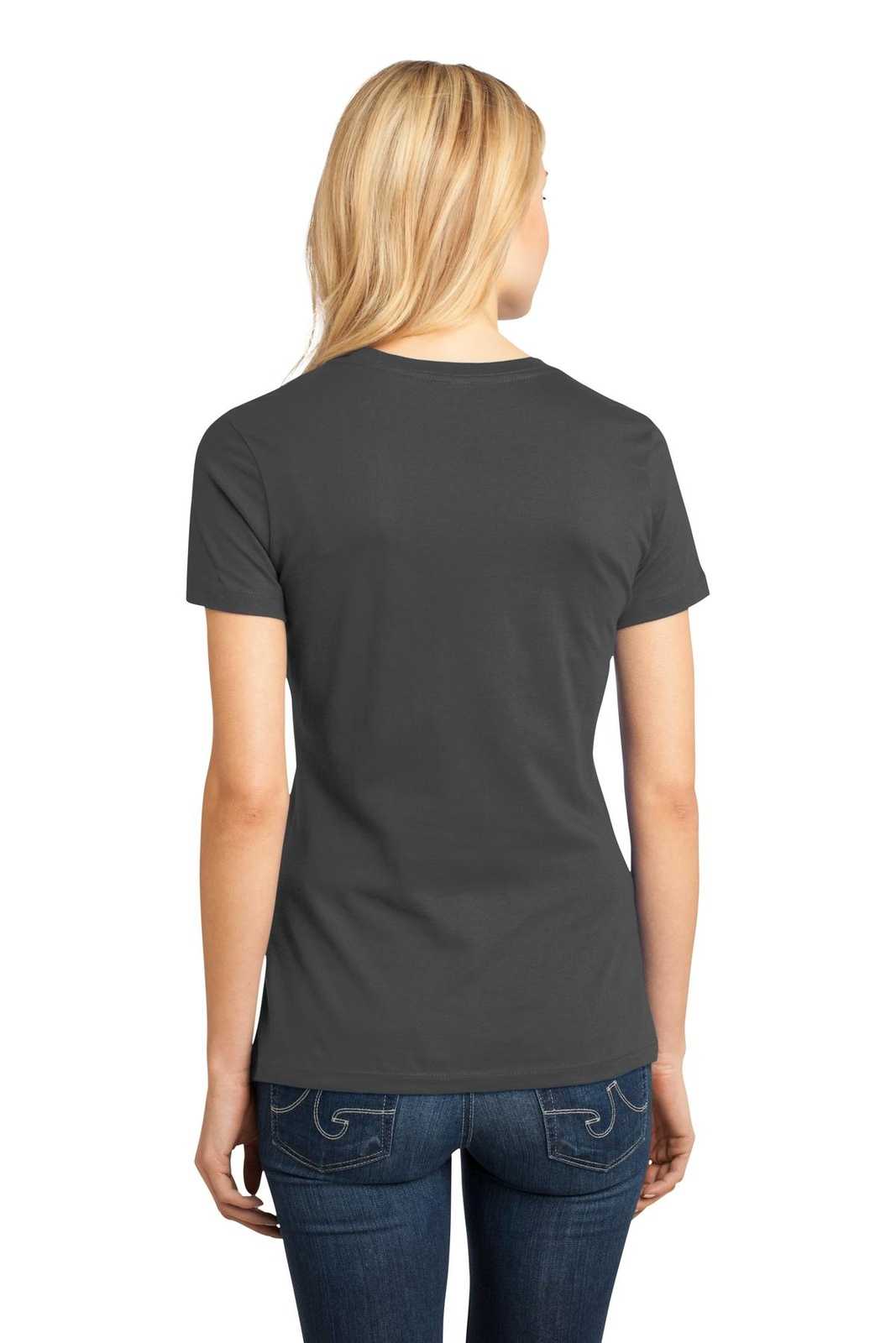 District DM104L Women's Perfect Weighttee - Charcoal - HIT a Double - 1