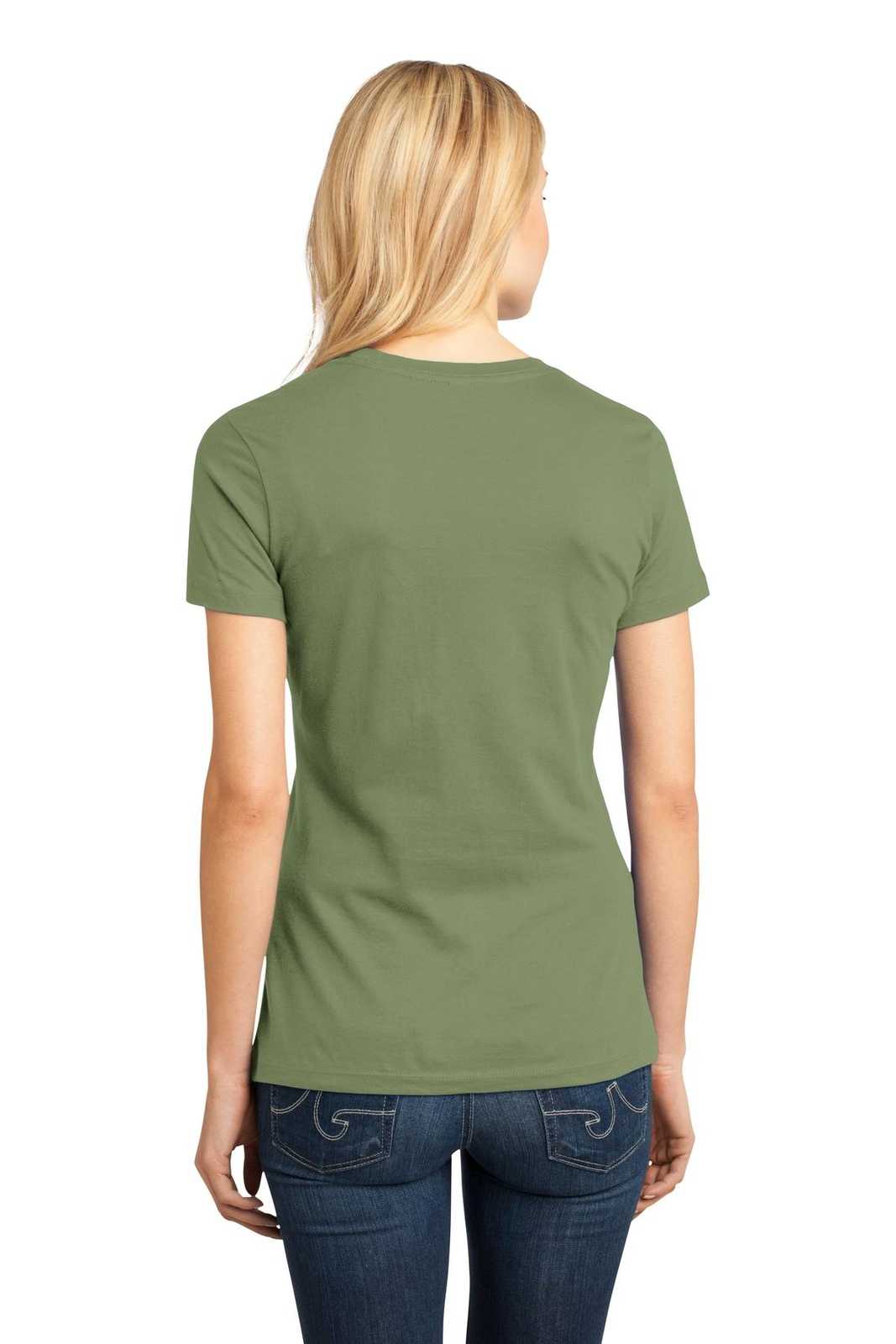 District DM104L Women&#39;s Perfect Weighttee - Fresh Fatigue - HIT a Double - 2
