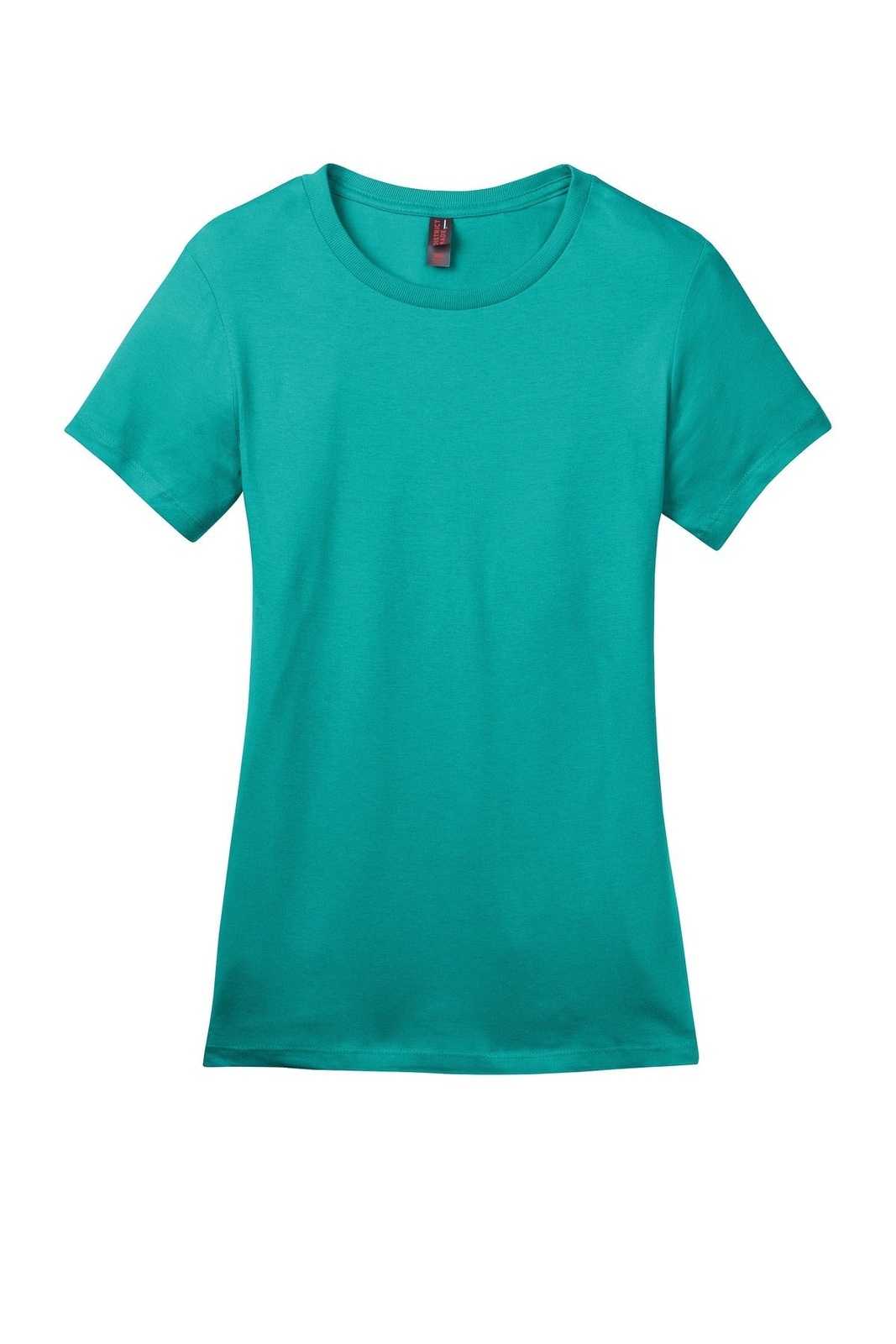 District DM104L Women&#39;s Perfect Weighttee - Jade - HIT a Double - 5
