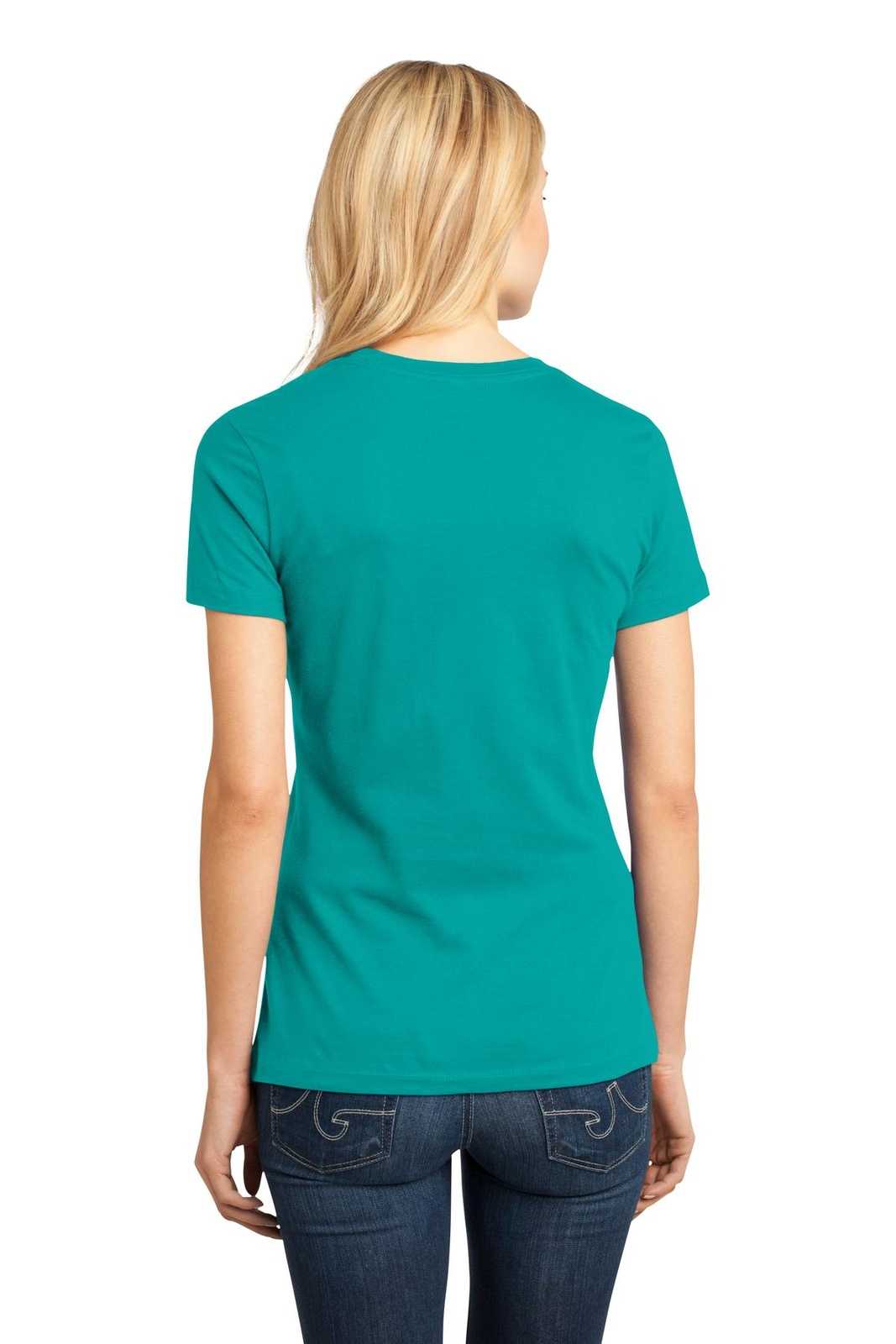 District DM104L Women&#39;s Perfect Weighttee - Jade - HIT a Double - 2