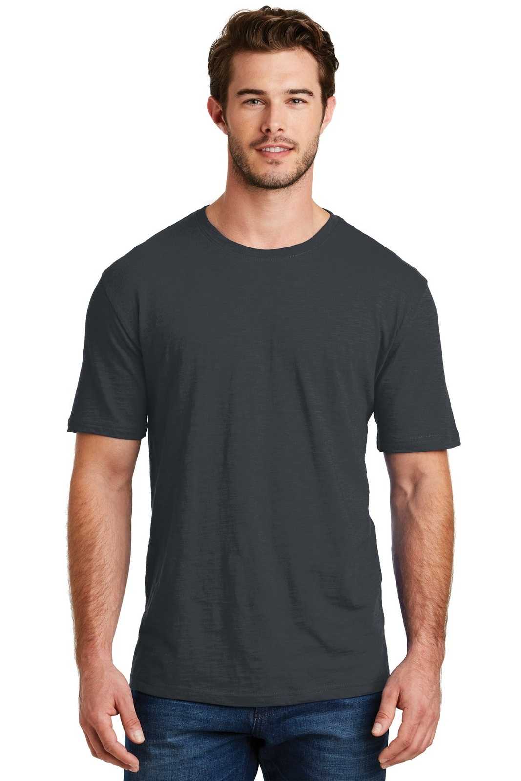 District DM108 Perfect Blend Tee - Charcoal - HIT a Double - 1