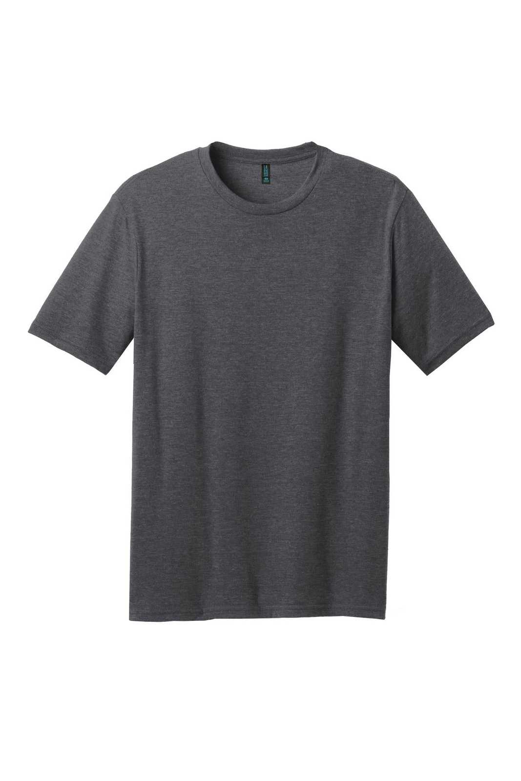 District DM108 Perfect Blend Tee - Heathered Charcoal - HIT a Double - 5