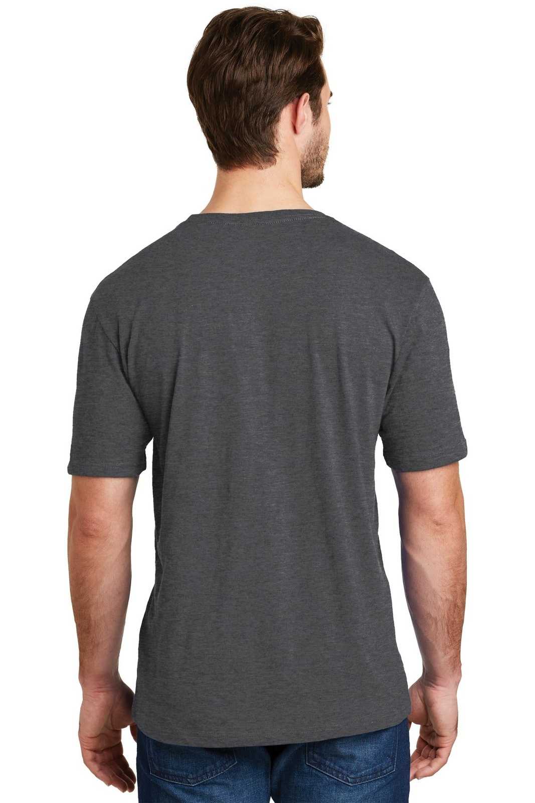 District DM108 Perfect Blend Tee - Heathered Charcoal - HIT a Double - 2