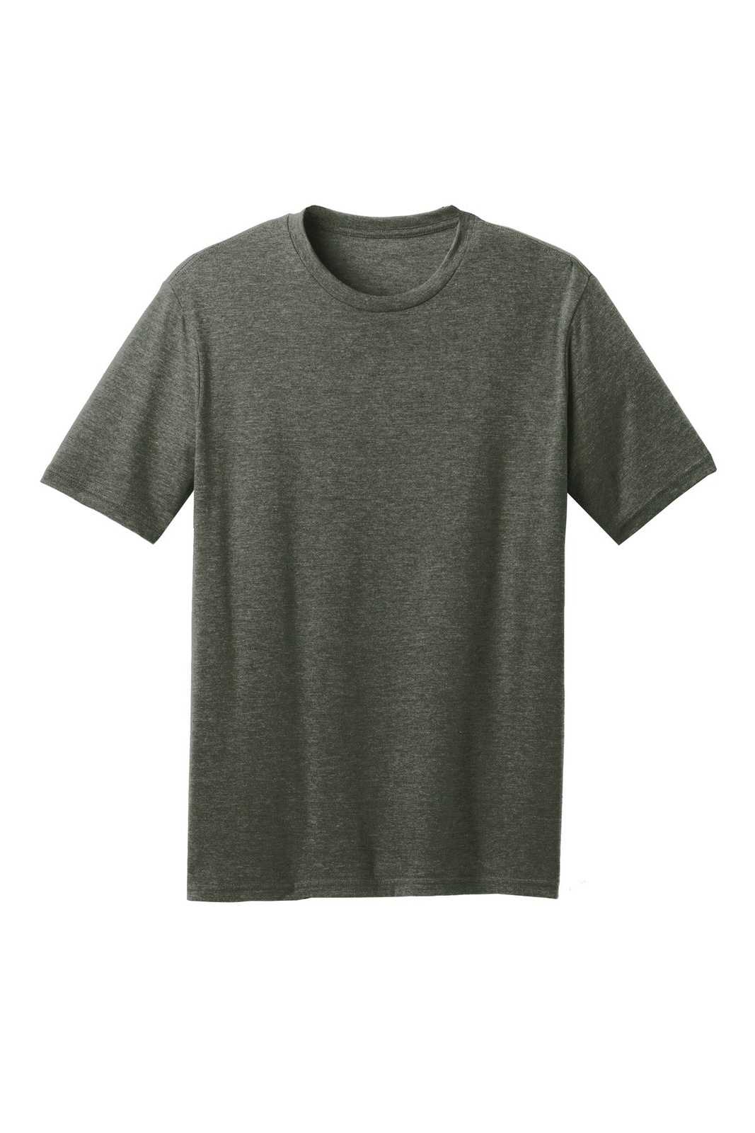 District DM108 Perfect Blend Tee - Heathered Olive - HIT a Double - 5