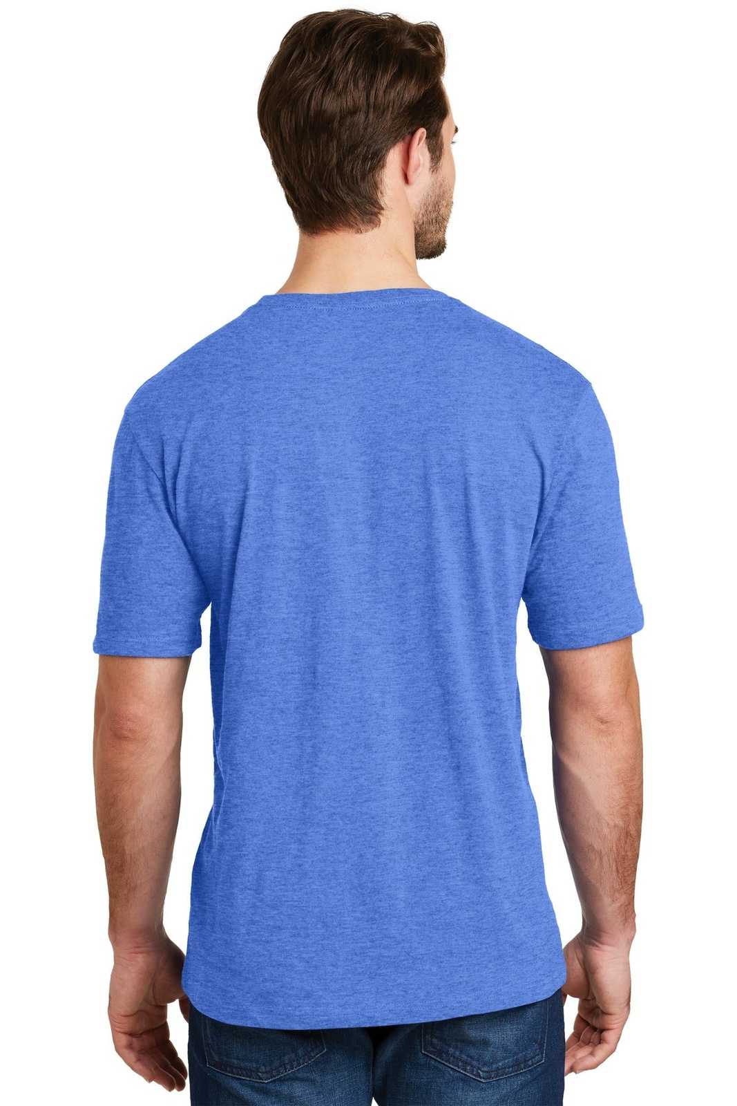 District DM108 Perfect Blend Tee - Heathered Royal - HIT a Double - 2