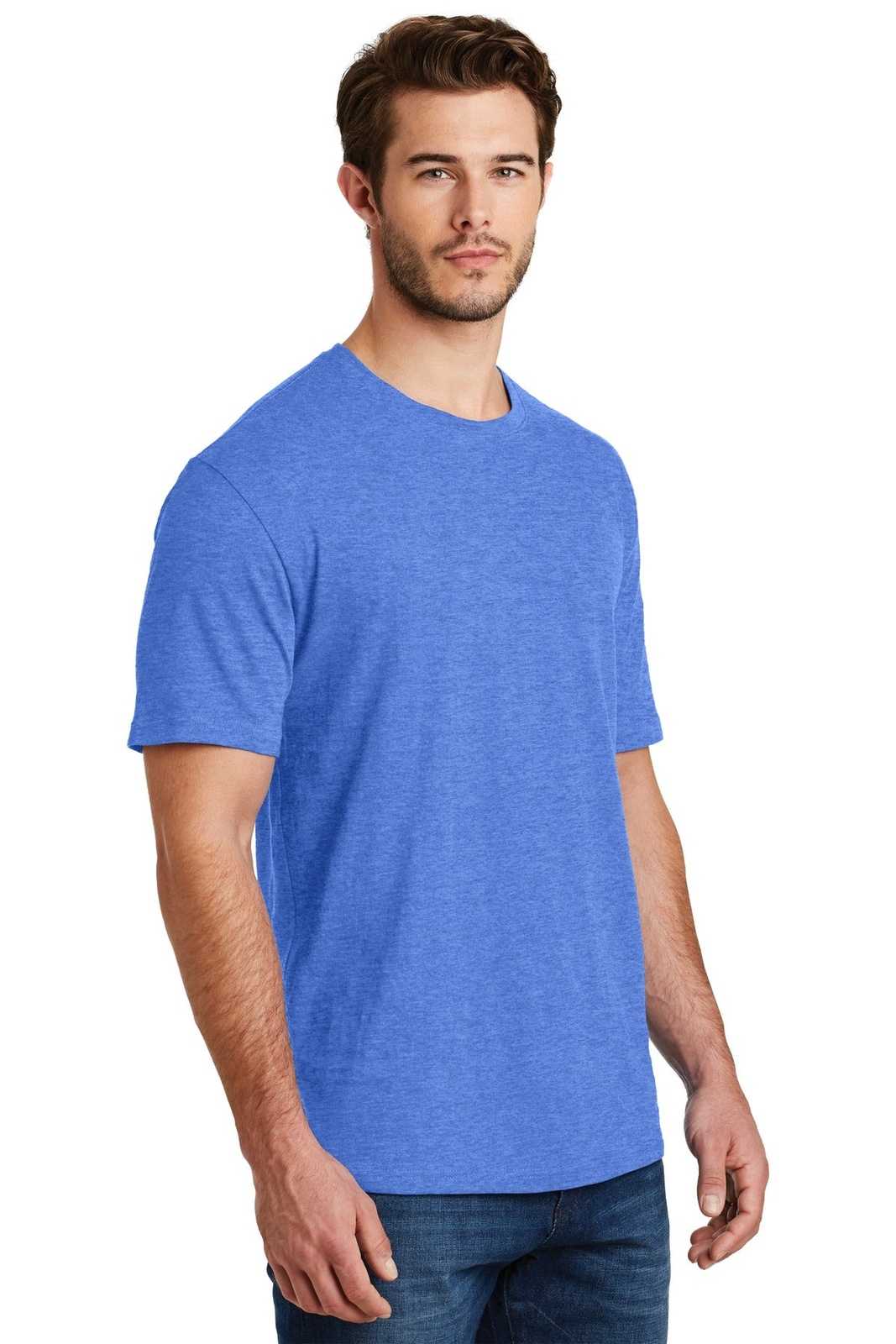 District DM108 Perfect Blend Tee - Heathered Royal - HIT a Double - 4