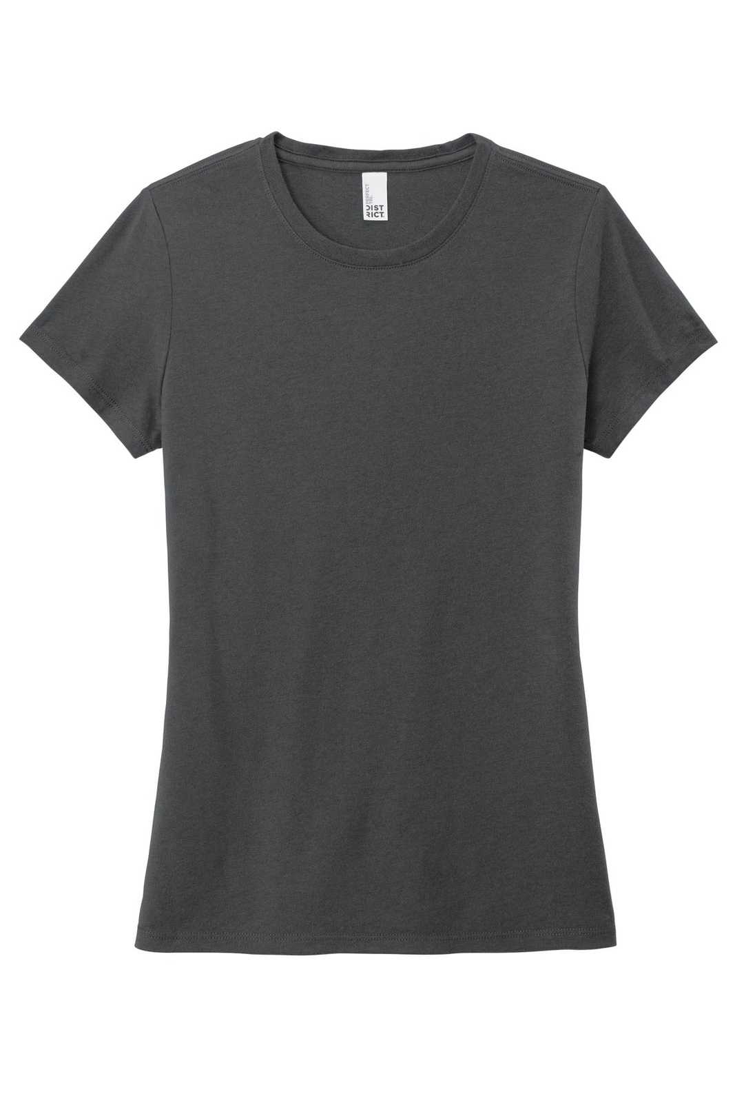 District DM130L Women's Perfect Tri Tee - Charcoal - HIT a Double - 1
