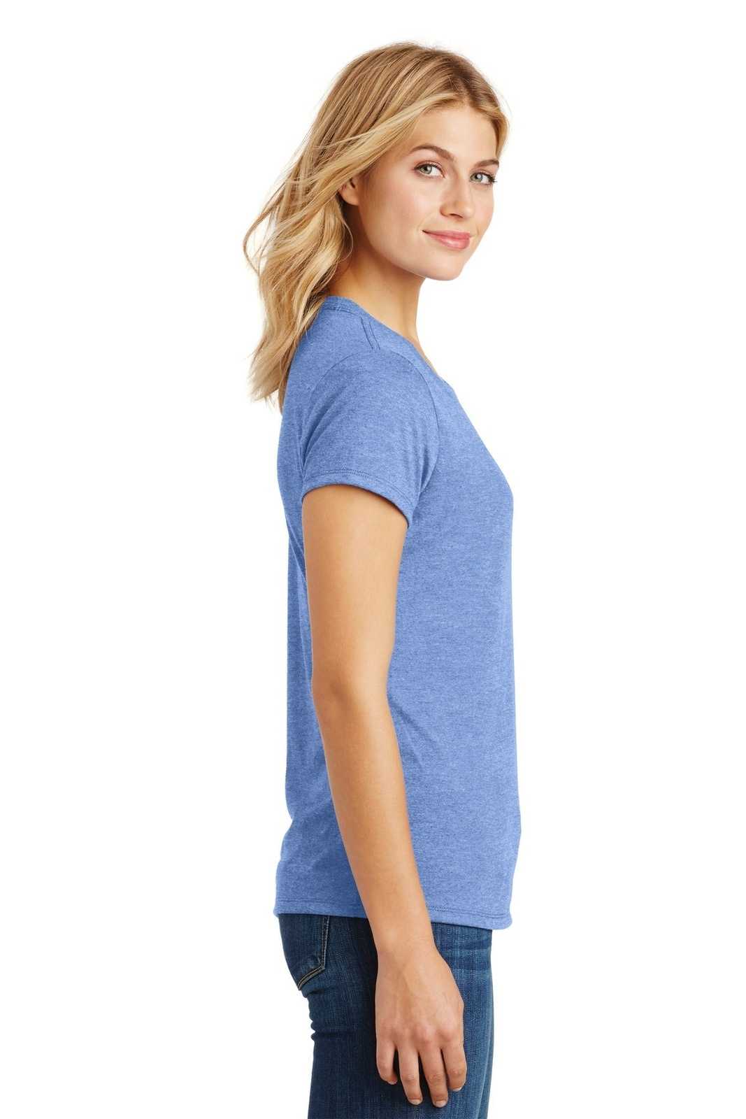 District DM130L Women&#39;s Perfect Tri Tee - Maritime Frost - HIT a Double - 3