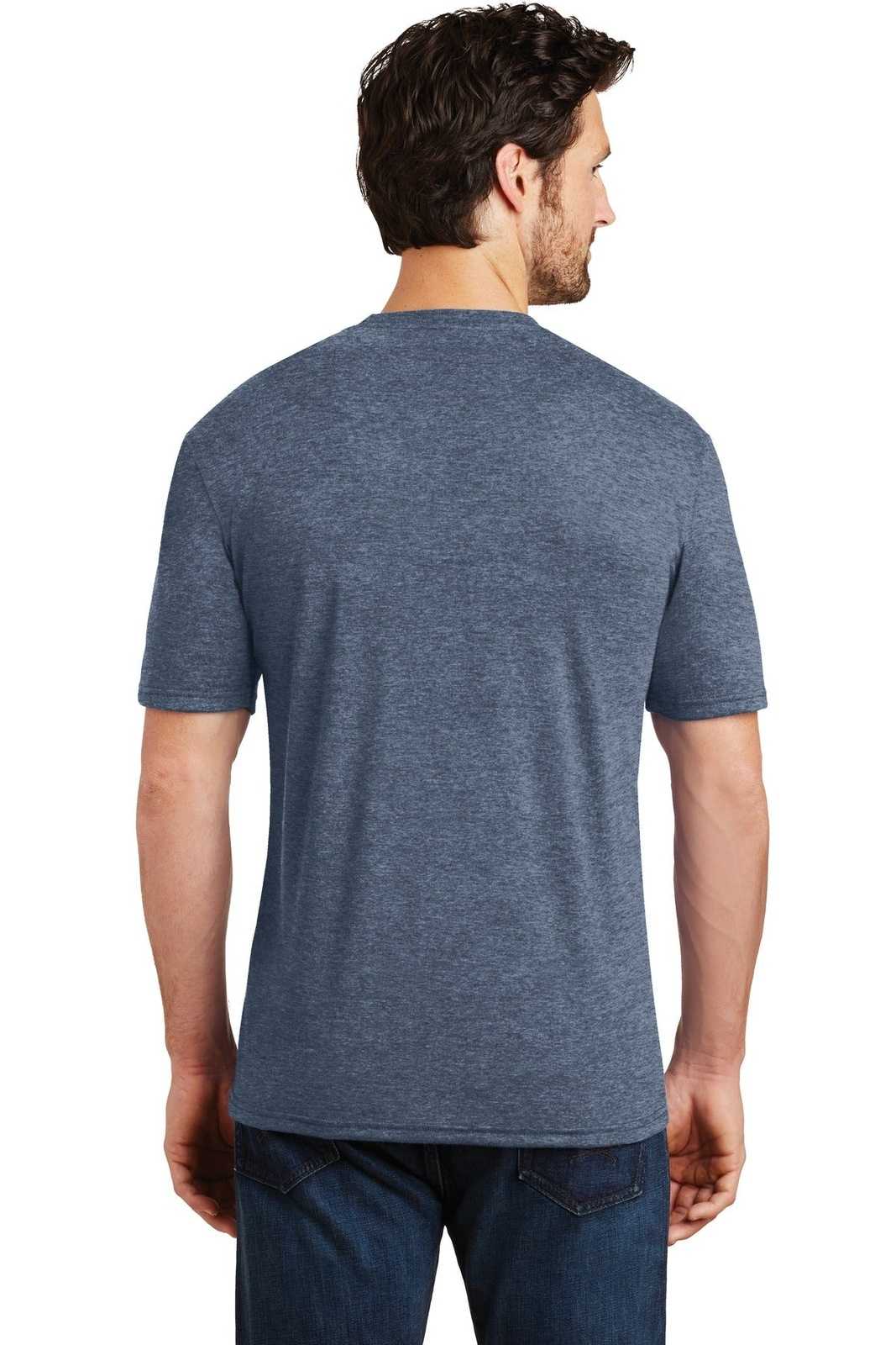 District DM130 Perfect Tri Tee - Navy Frost - HIT a Double - 2