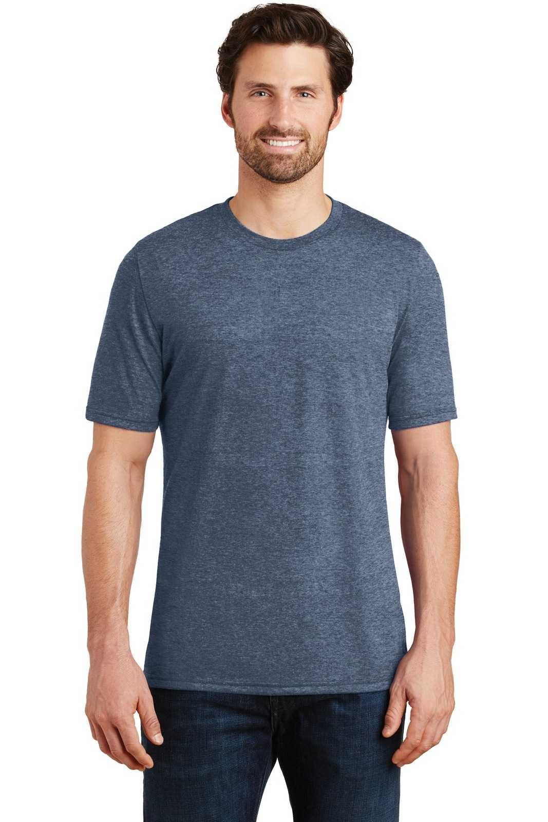 District DM130 Perfect Tri Tee - Navy Frost - HIT a Double - 1