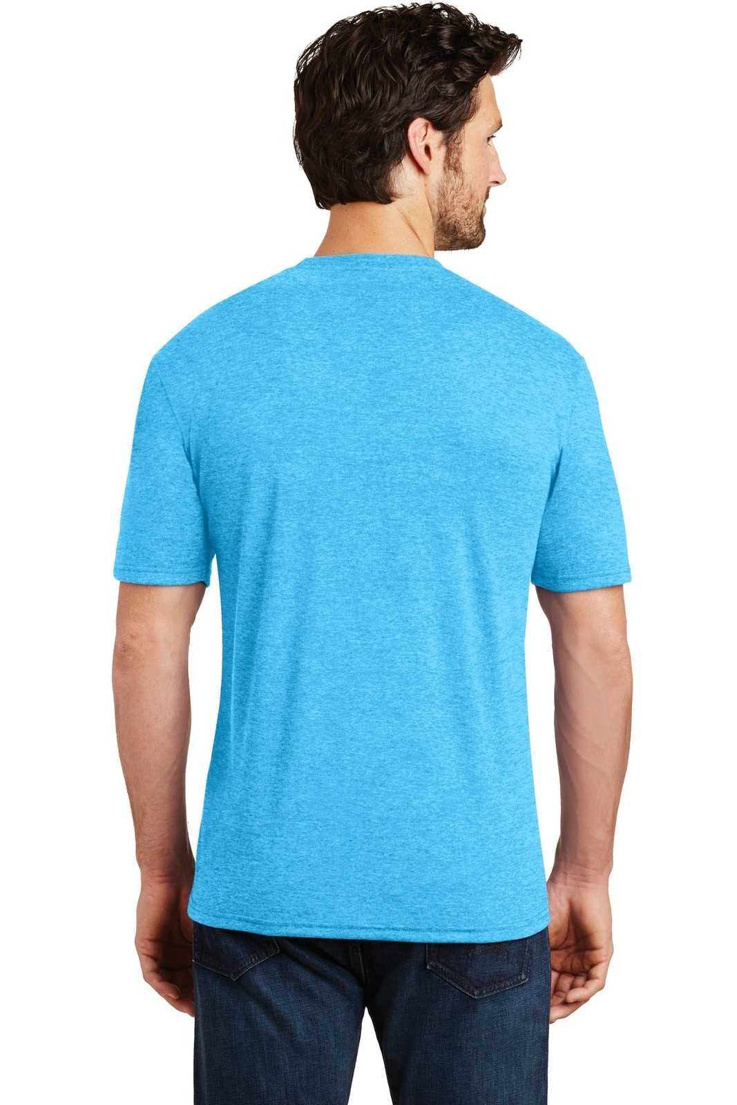 District DM130 Perfect Tri Tee - Turquoise Frost - HIT a Double - 2
