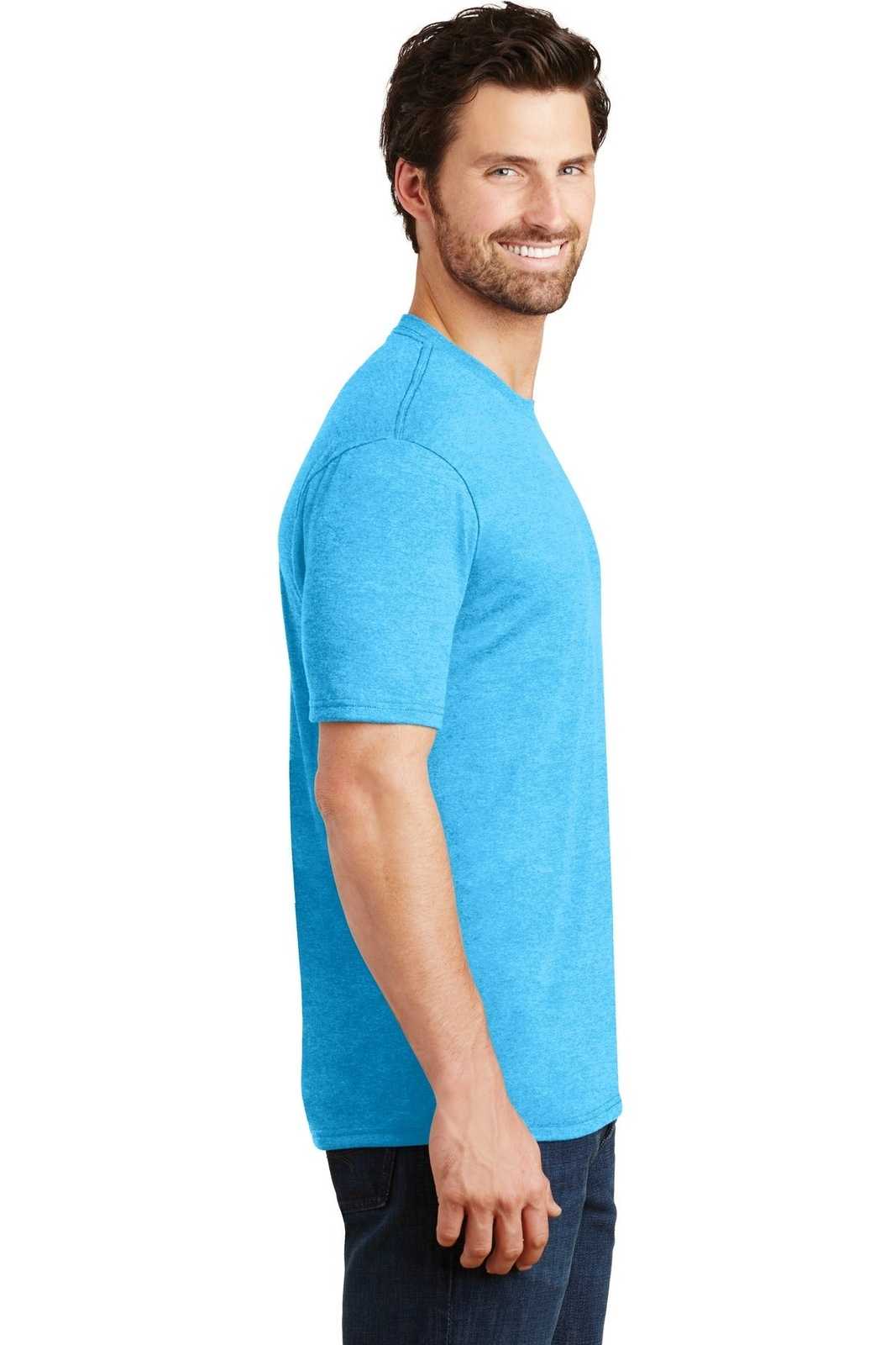 District DM130 Perfect Tri Tee - Turquoise Frost - HIT a Double - 3